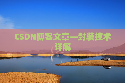 CSDN博客文章—封装技术详解
